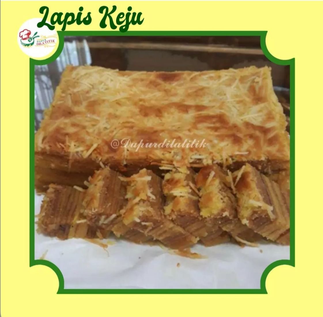 Kue Lapis Keju